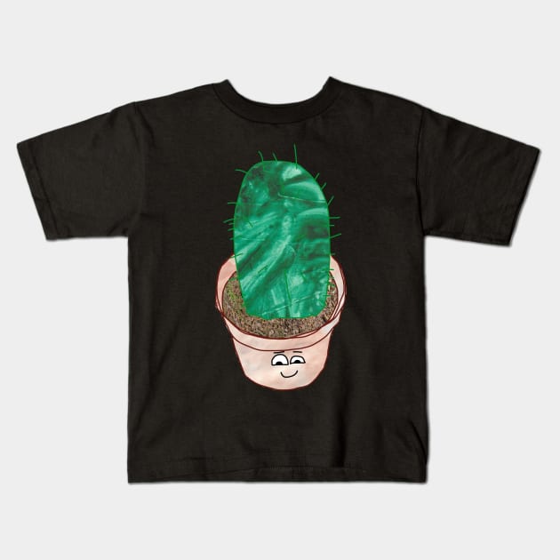 Cutie Cactus Kids T-Shirt by HFGJewels